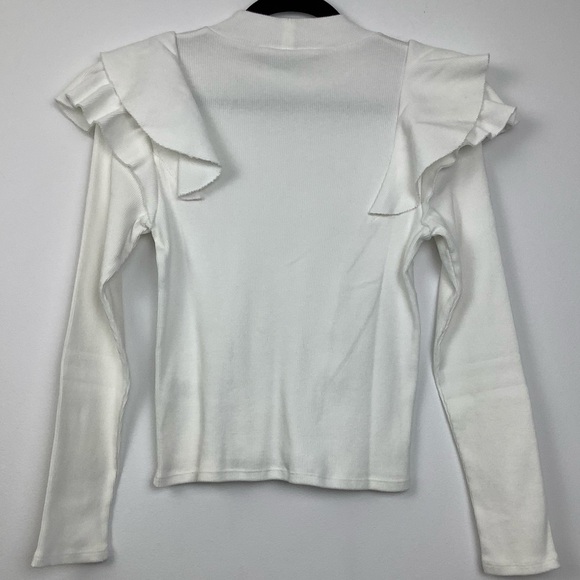 Veronica Beard Jeans Dawson Sweater in White - Picture 3 of 3
